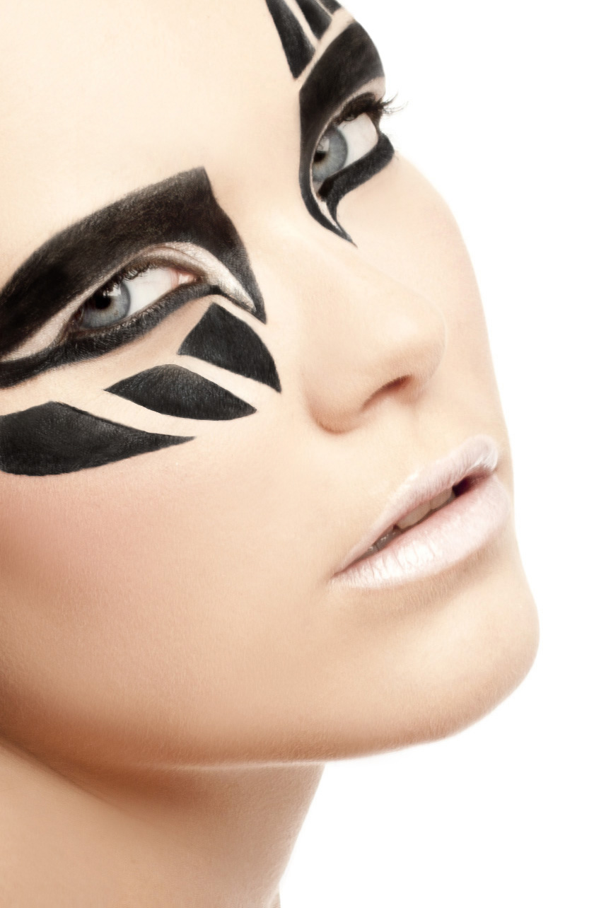 extreme make-up art face paint kaya-quintana