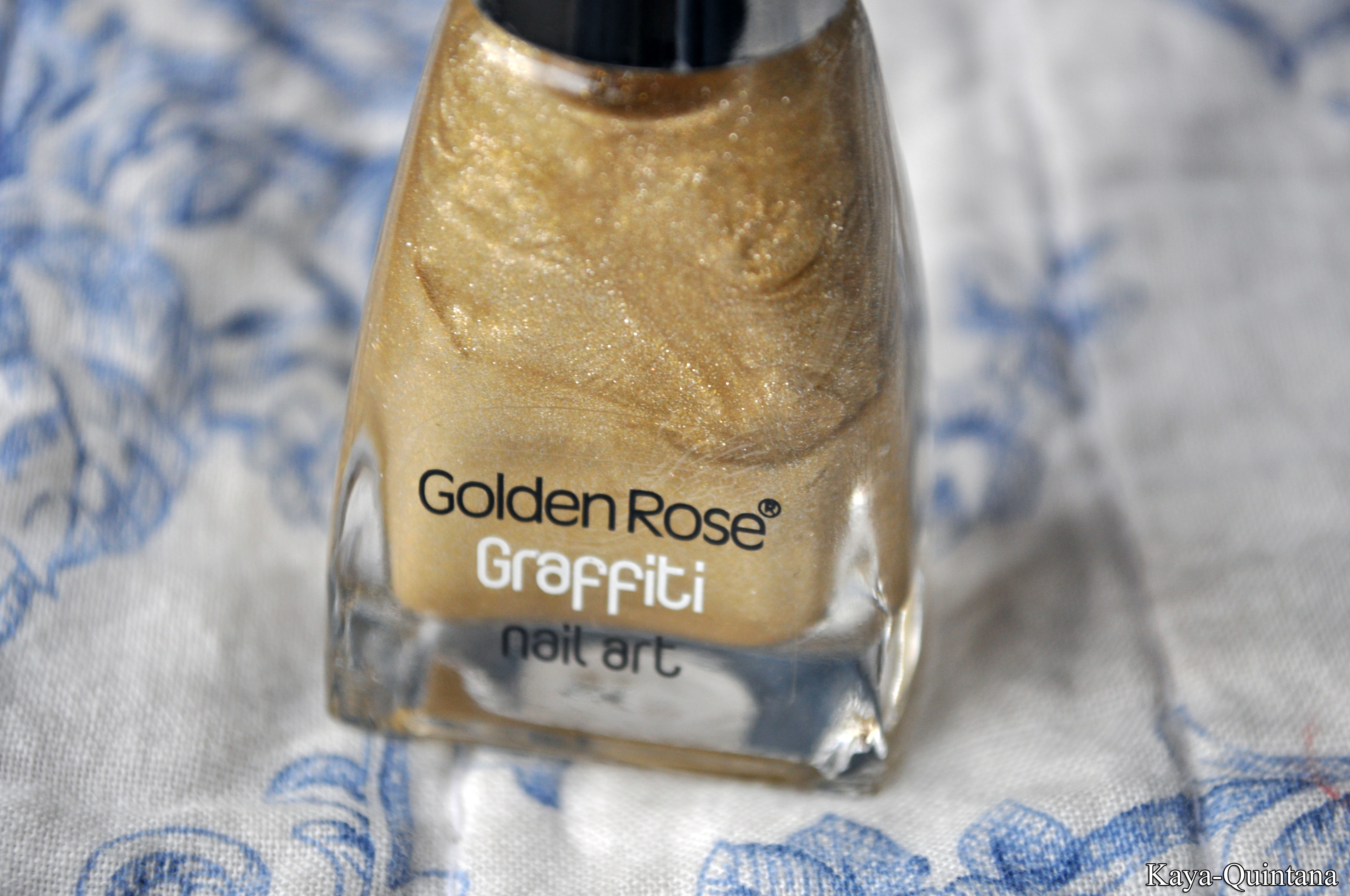 golden rose graffiti nail polish