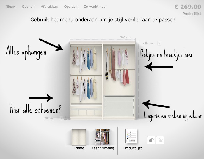 Vertrouwelijk wetenschappelijk vergeven Kaya's huis: De Ikea PAX voor mijn inloopkast - Kaya-Quintana.nl