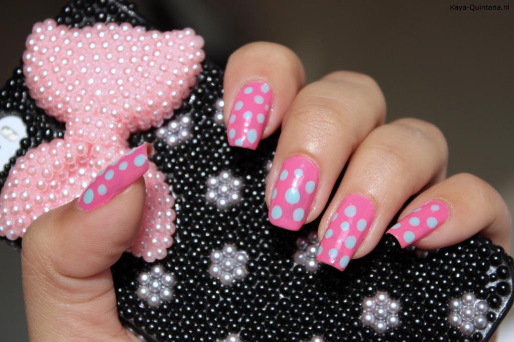 beton apotheker doorboren Nagels: Gestippelde nail art, dotted nail art - Kaya-Quintana.nl