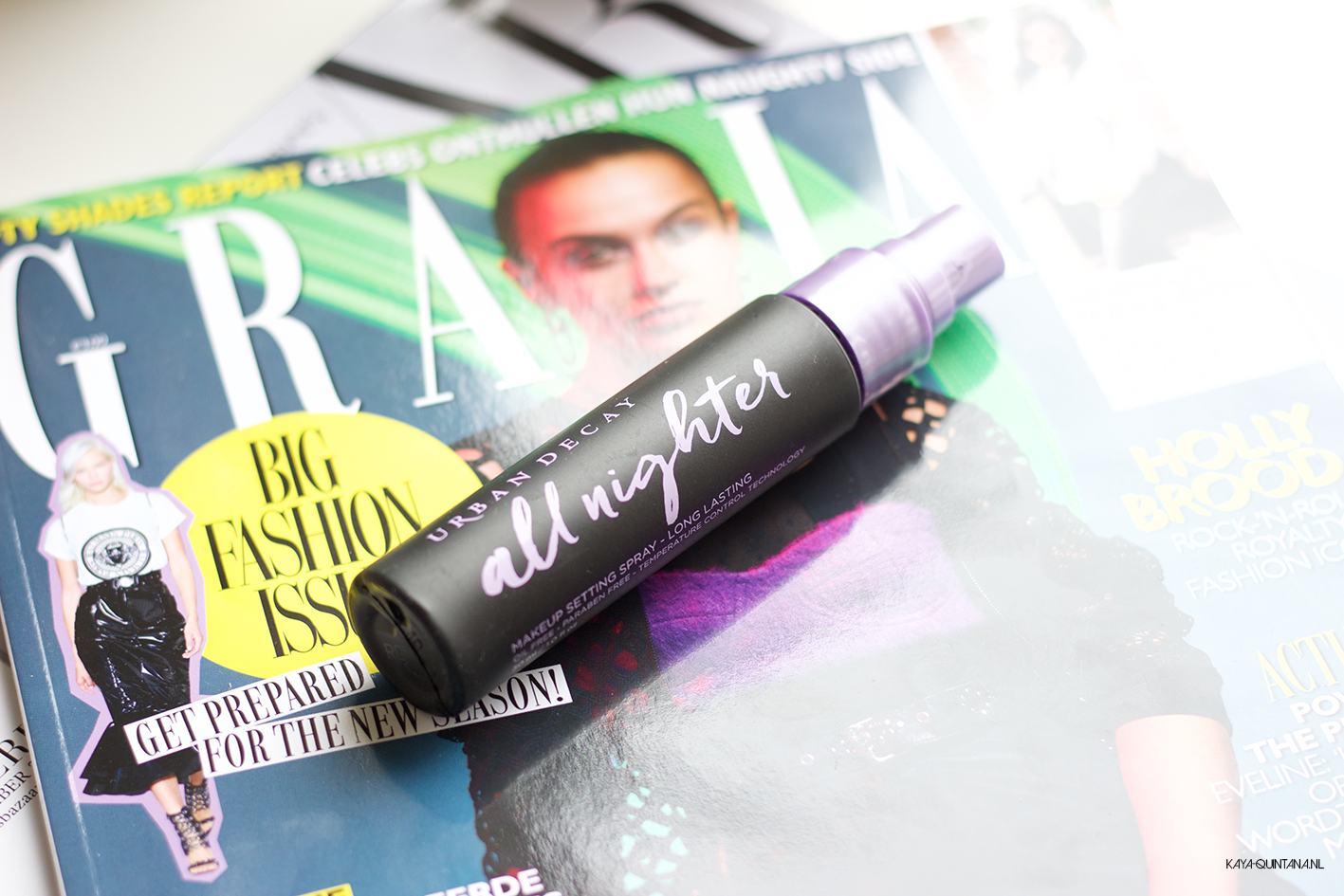 Urban Decay All nighter makeup setting spray