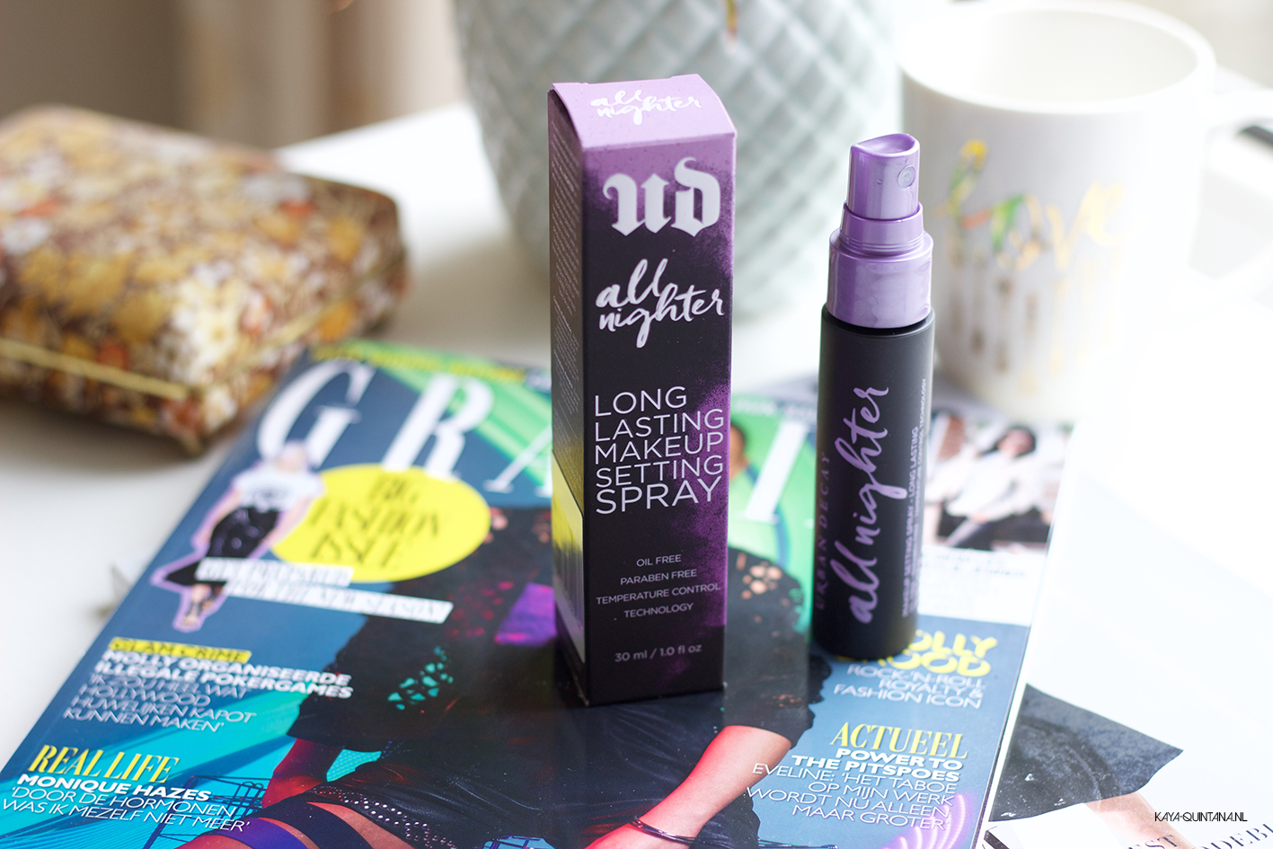 Urban Decay All nighter makeup setting spray