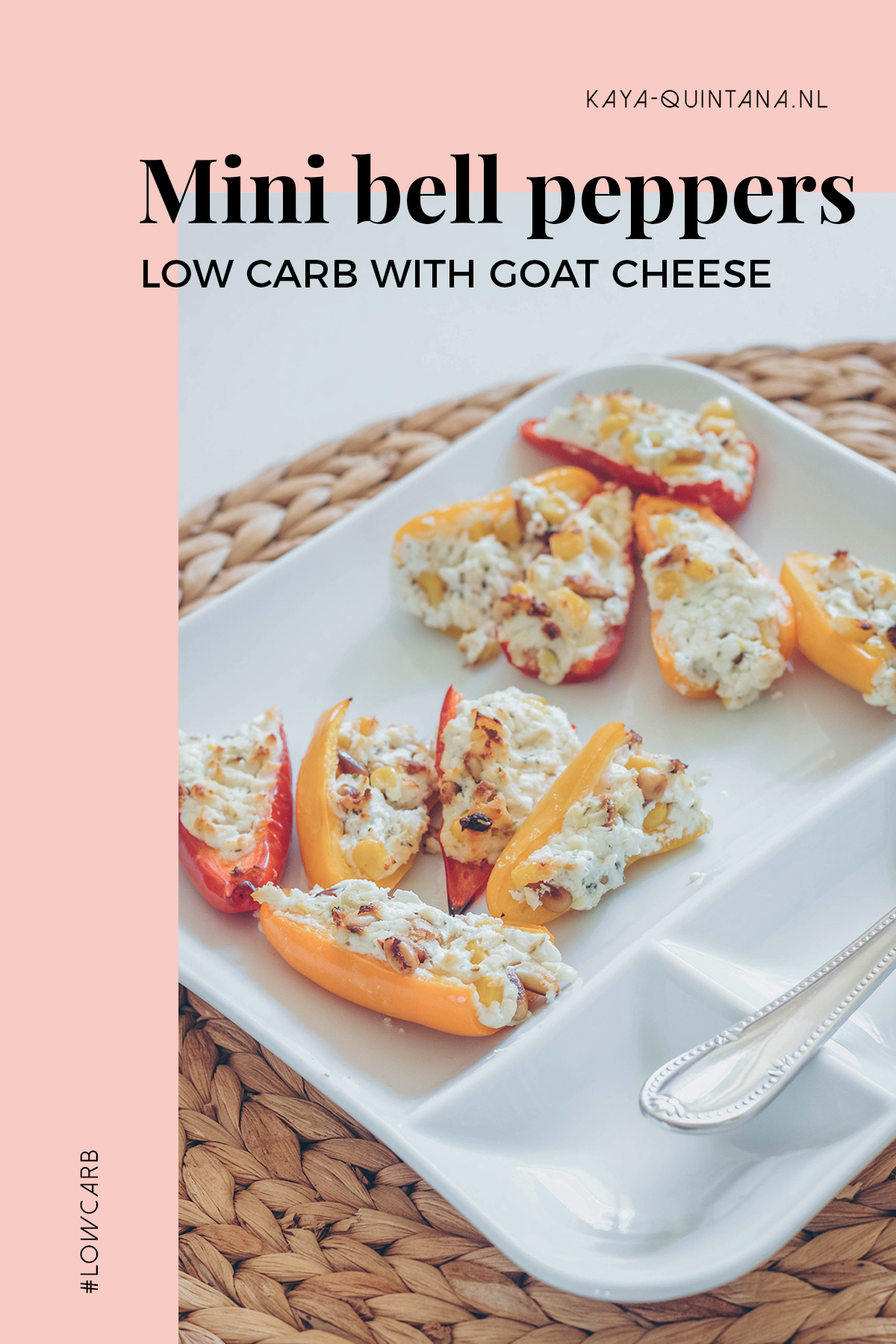 bell peppers with goat cheese