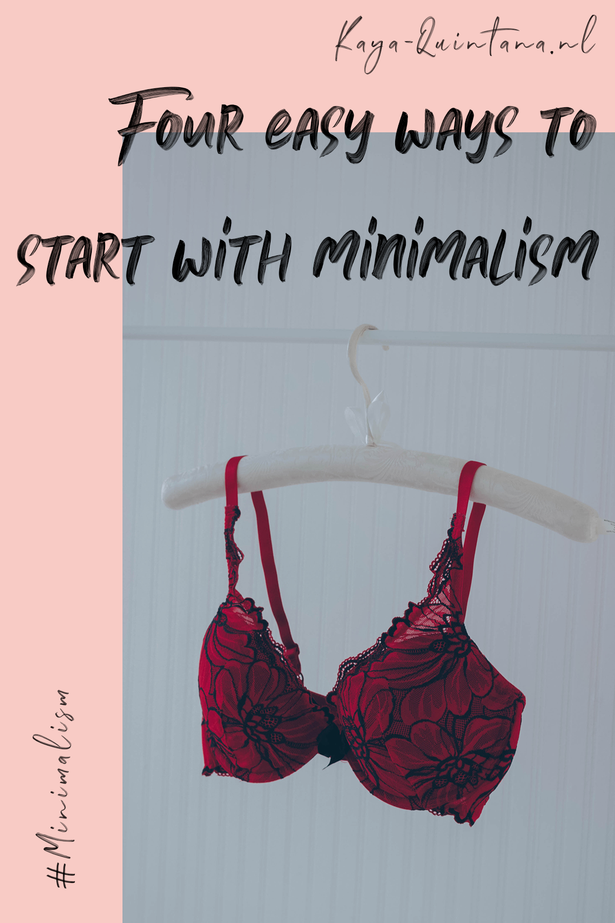 Four easy ways to start with minimalism