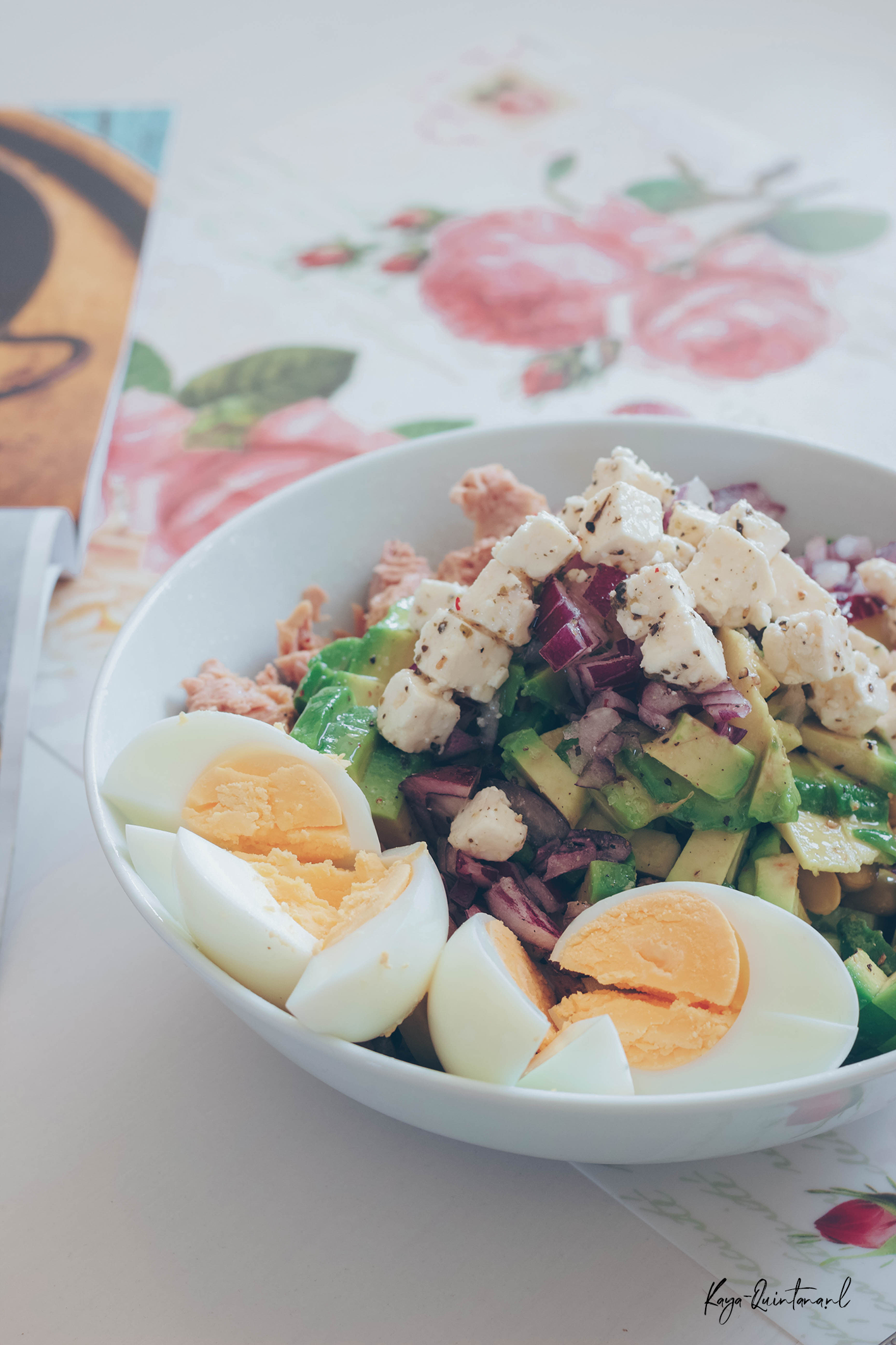 salad with edamame beans