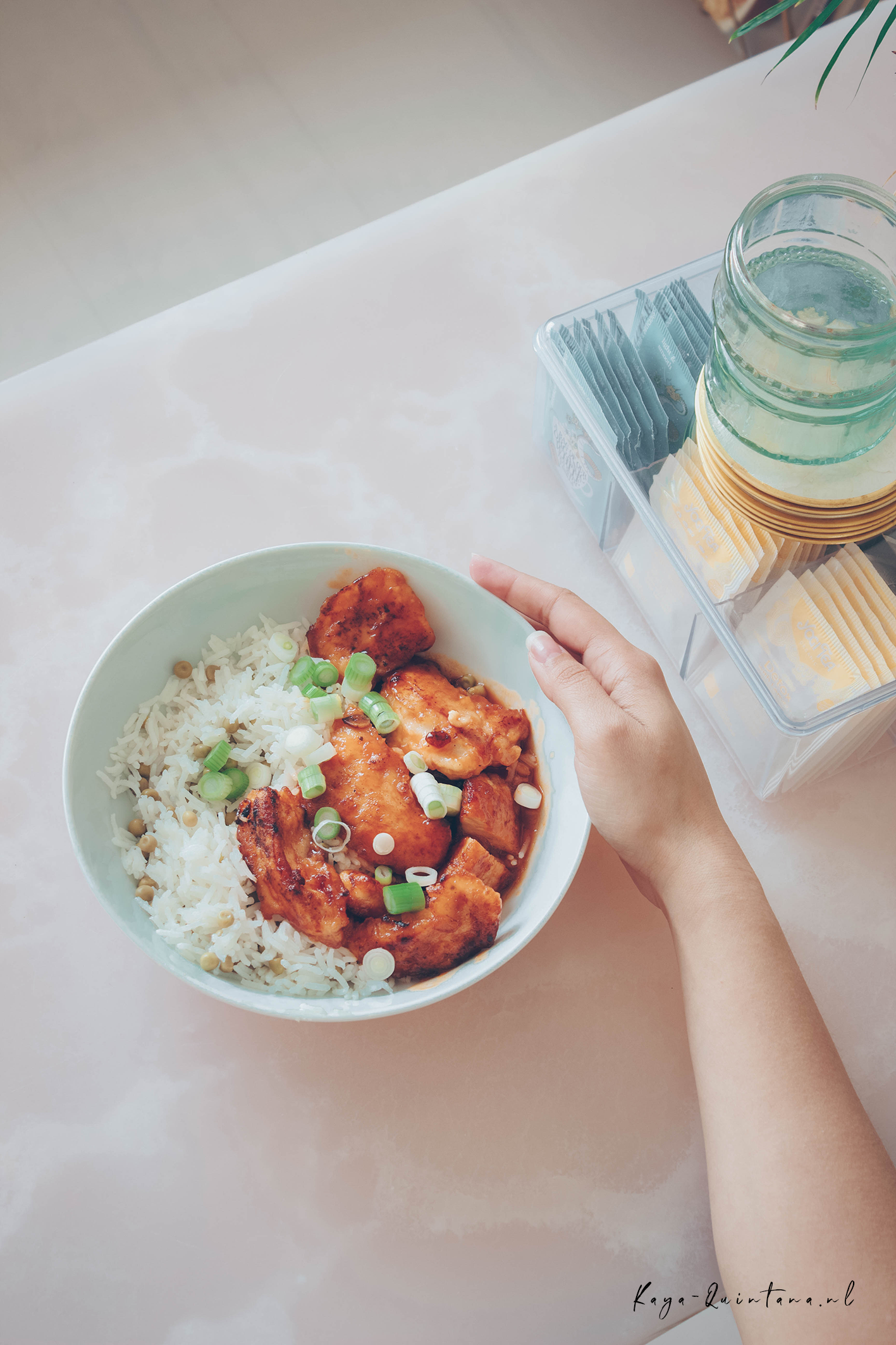 rice bowl with tempura chicken recipe