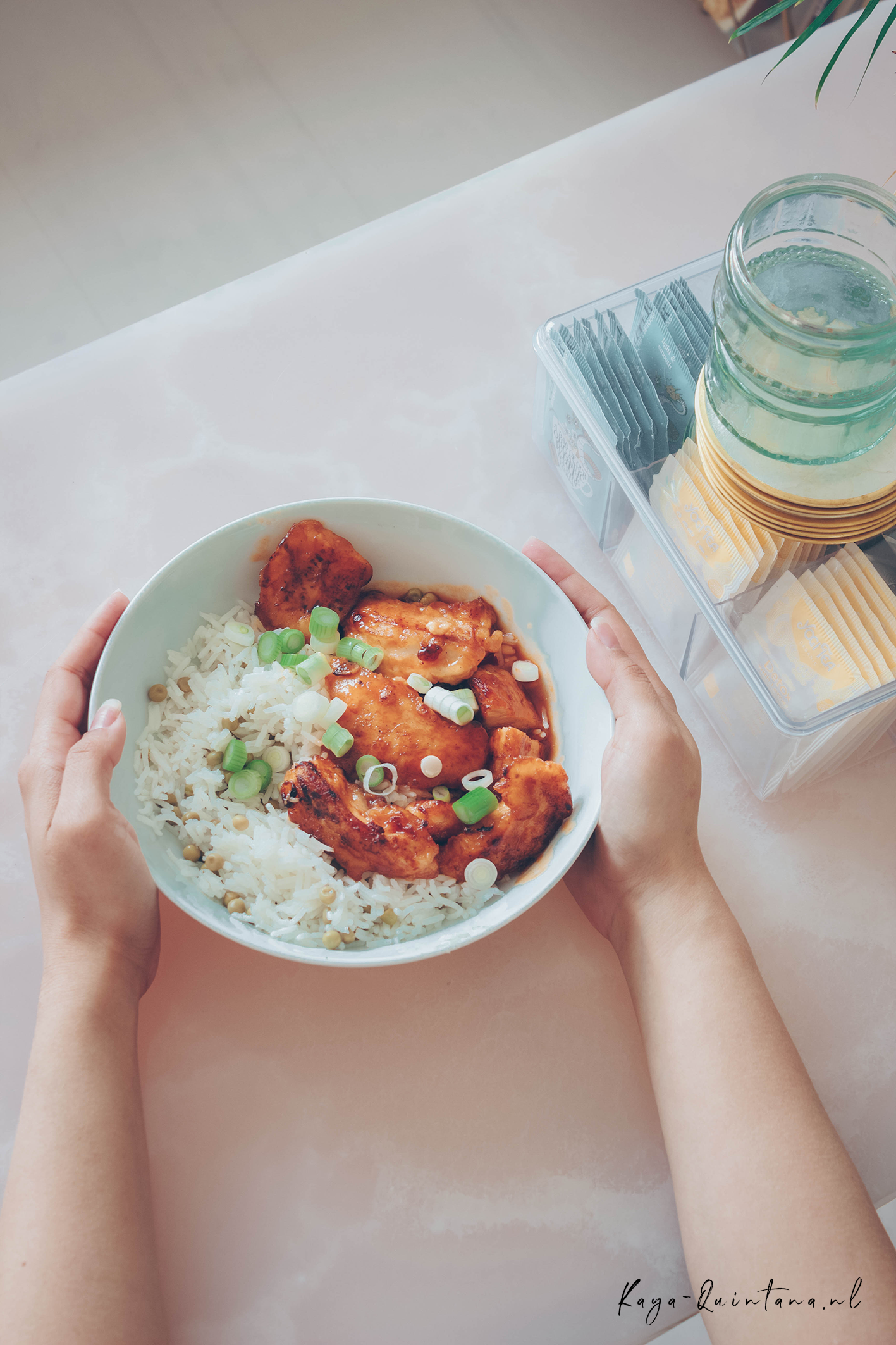 rice bowl with tempura chicken recipe